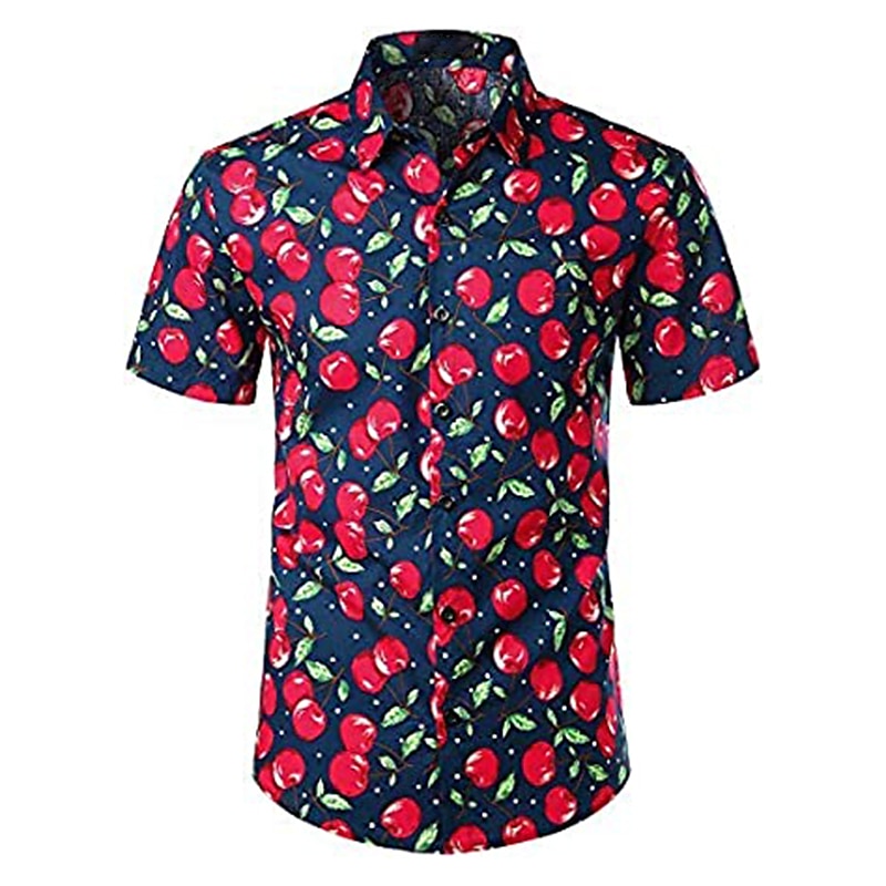 Per uomo A foglia Frutta Banana Camicia Camicia hawaiana Camicia Aloha Maniche corte Camicia Collo ripiegabile Tropicale Di tendenza Hawaiano Strada Informale Hawaiano Nero Bianco Giallo S M L del 2025 a $24.99 –P6