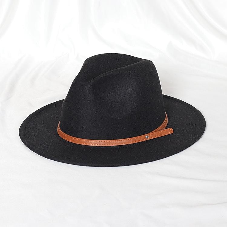 Chapéus Lã / Acrílico Chapéu Fedora Formal Casamento coquetel Royal Astcot Simples Clássico Com Cor Pura Capacete Chapéu de 2025 por $16.99 –P3