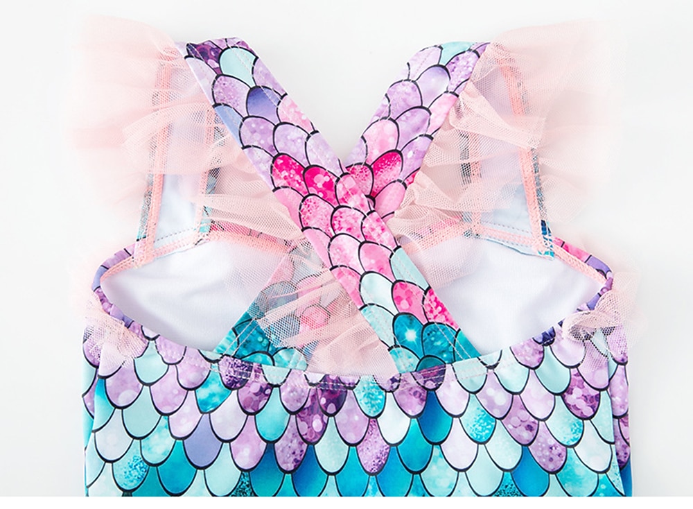 Meerjungfrau Ariel Meerjungfrau Bademode Bikini Badeanzüge Aktiv Süß for Mädchen Kinder 2026 - $34.99 –P3