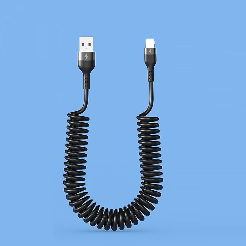 καλώδιο γρήγορης φόρτισης 5a 66w τύπου usb καλώδιο c 3a micro usb ελατήριο καλώδιο αυτοκινήτου realme αξεσουάρ τηλεφώνου για iPhone samsung αξεσουάρ τηλεφώνου xiaomi huawei 2025 - $10.99 –P3