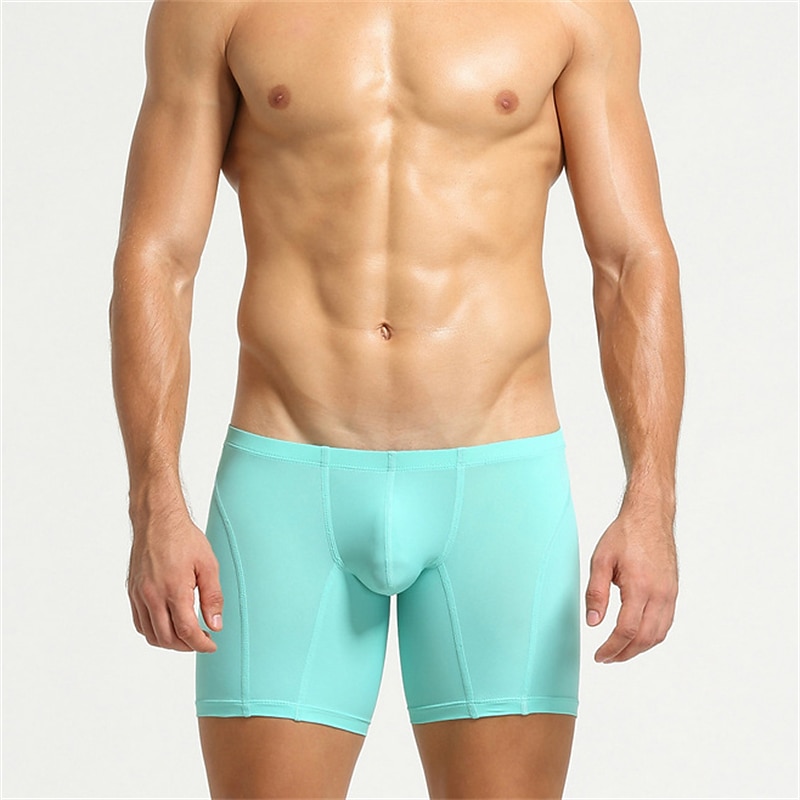 Per uomo 1 PC Boxer Slip Elastene Misto cotone / sintetico Lavabile Comodo Liscio A vita bassa Nero Bianco del 2025 a $10.99 –P3