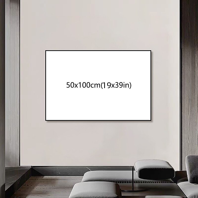Oil Painting Hand Painted Horizontal Floral / Botanical Comtemporary Modern Stretched Canvas 2025 - $146.99 –P1