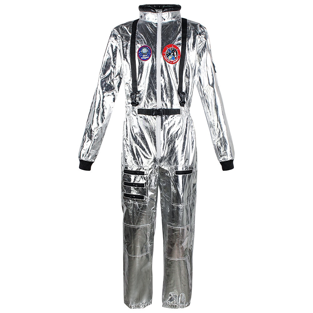 herr astronaut cosplay kostym par kostymer för halloween karneval vuxen trikot onesie karriär kostym 2025 - $46.99 -P1
