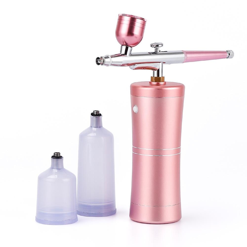Airbrush Kit Mini Portable Handheld Compressor With Air Brush Spray Gun For Makeup Cake Decorating Model Coloring Manicure Tattoo Drawing Art 2025 - $38.99 –P6