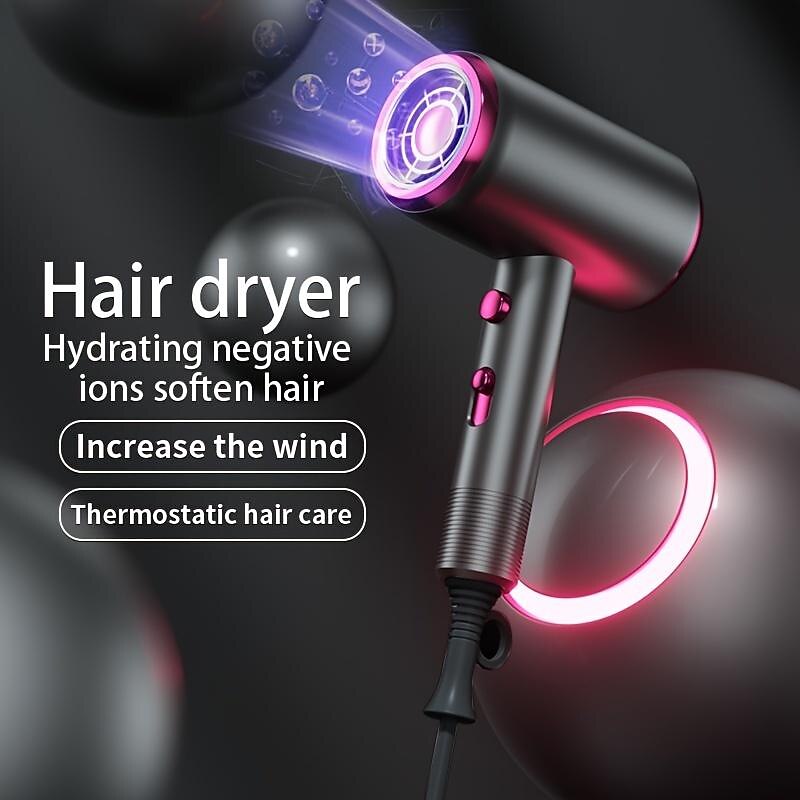 Diffuser Ion Switch Hair Dryer Siyoo 1600W Ionic Hair Dryer With
