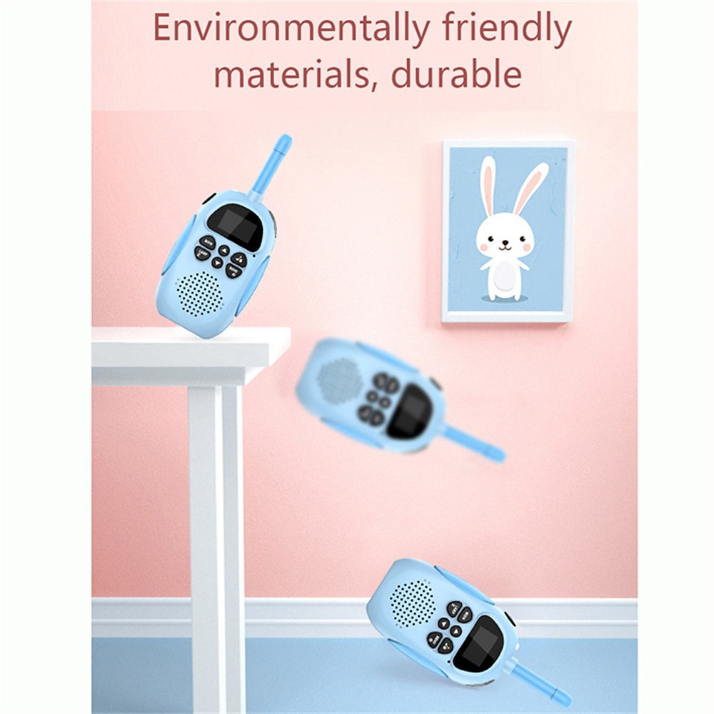 2PCS 3-5km Range Two Way Long Range Walkie Talkies Radio Interphone Toys Outdoor Walking Camping Gifts 2025 - $28.99 –P11