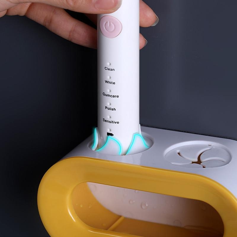 portaspazzolino elettrico a parete, portaspazzolino, organizer per spazzolino del 2025 a $7.99 –P3