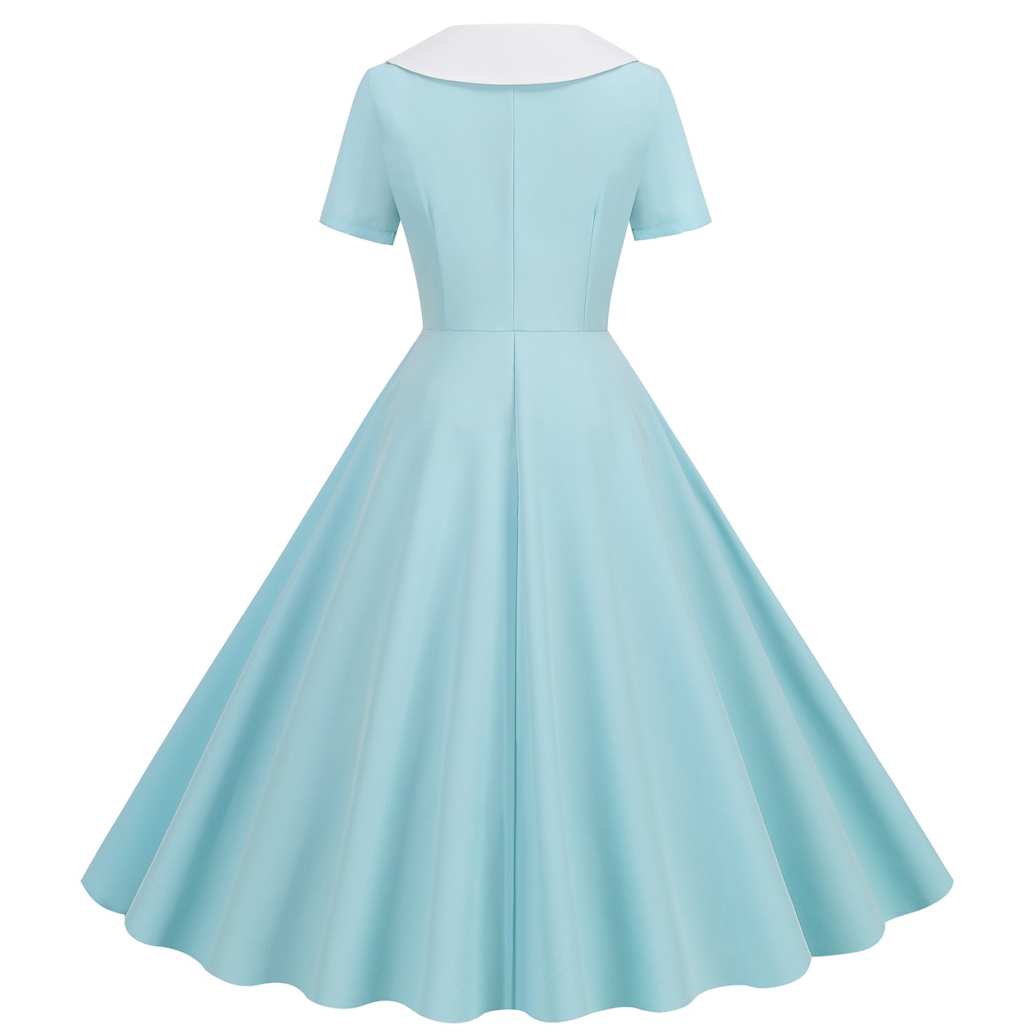 Retrò Vintage Anni 1950 Abito vintage Abito Swing Vestito Svasato Per donna Carnevale Mascherata Casual Quotidiano Addio al Nubilato Adulti Vestito Abiti per il ritorno del 2025 a $34.99 –P15