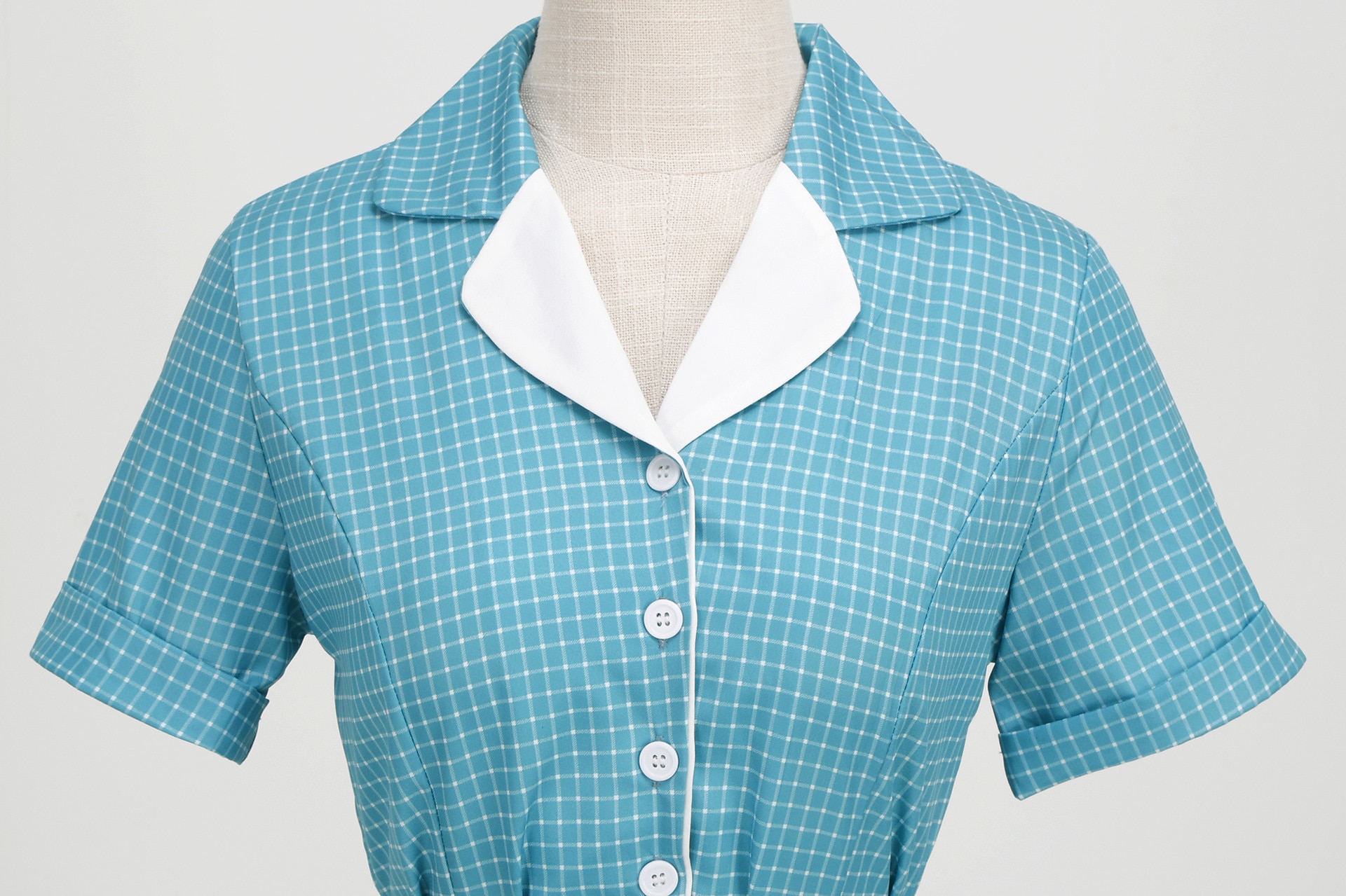 Retro 50. léta Rockabilly Ke kolenům Houpací šaty Flare šaty Košilové šaty S páskem Pléd Dámské Karneval Plesová maškaráda Čajový dýchánek Běžné / Denní Retro tematická párty Dospělé Šaty Jaro léto 2025 - $29.99 –P1