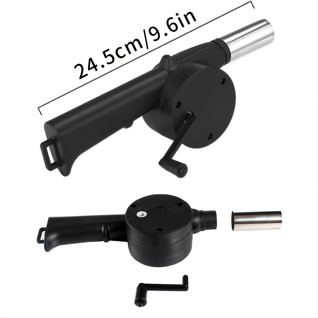 BBQ Fan, Air Blower, Fast Fire Starter, Portable Manual Hand Crank Bellows For Outdoor Picnic Camping Cooking, Barbecue Charcoal Grills Accessories 2025 - $8.99 –P4