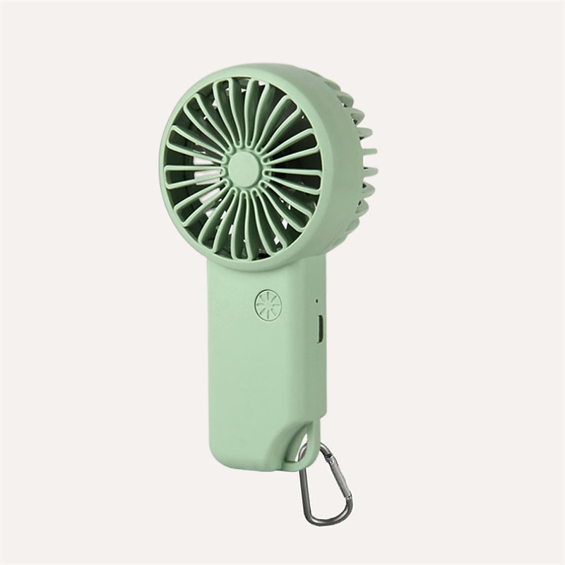 Csendes mini kézi ventilátor – USB újratölthető 3 sebességes kis zsebszellőztető otthonra irodára és szabadtéri használatra 2025 - $15.99 –P3