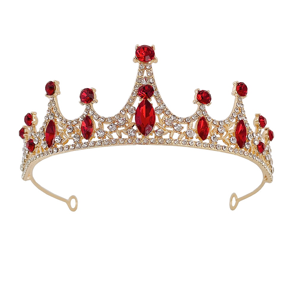 Children's Crown Headwear Flower Children's Crystal Handmade Hair Ornament Girl Crown Princess Birthday Band Stage Performance Photography 2025 - $14.99 –P7