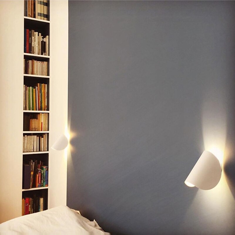 lightinthebox applique da parete per interni a led in stile nordico per interni, lampada da parete in metallo per soggiorno 85-265v del 2025 a $99.99 –P7