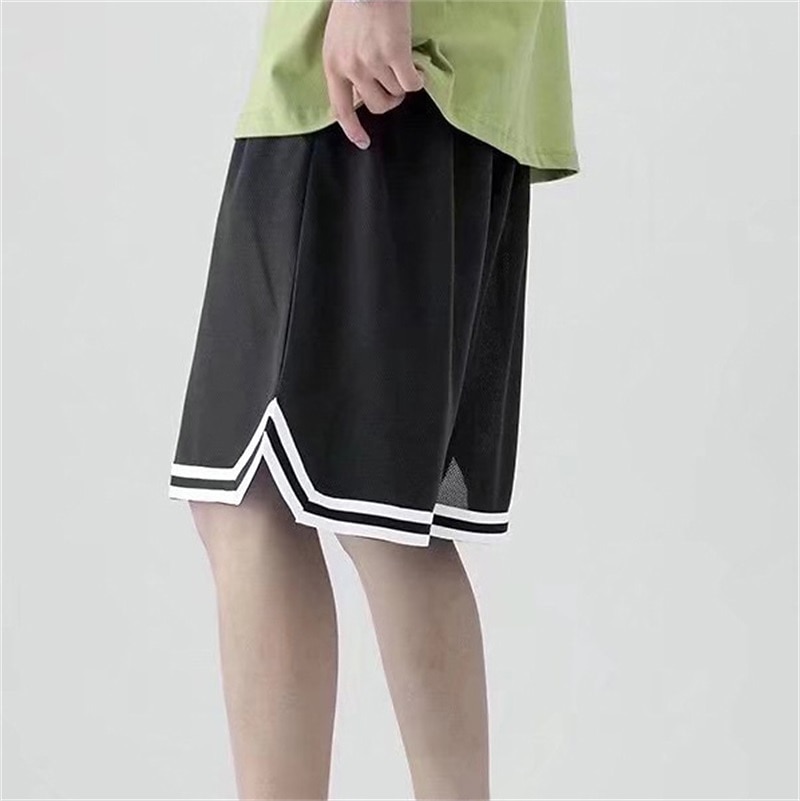 Ανδρικά Active Shorts Σορτς μπάσκετ Casual σορτς Τσέπη Κορδόνι Ελαστική μέση Σκέτο Άνεση Moale Causal Καθημερινά Αργίες Αθλήματα Μοντέρνα Μαύρο Λευκό 2026 - $6.49 –P5