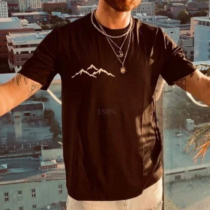Bărbați Mărime Plus Tricou Mare si inalt Imprimeu Grafic Crewneck Imprimeu Mânecă scurtă Șic Stradă Stilat Casual Topuri În aer liber Ieșire Topuri 2026 - $16.49 –P3