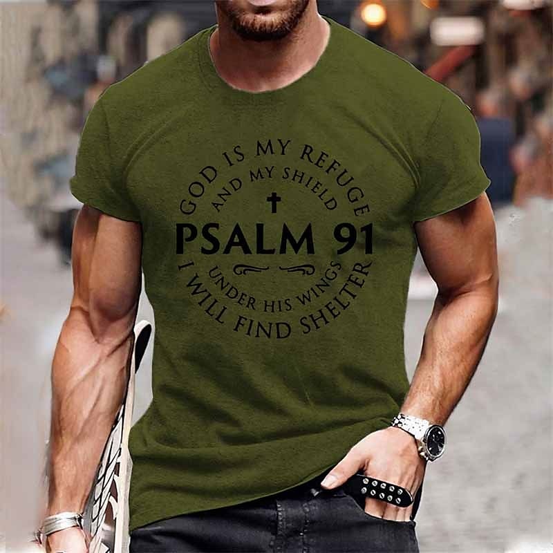 Hombre Letra Camiseta Estilo casual Algodón Manga Corta Gráfico Camisa Vino Gris brezo Negro Camiseta cómoda Exterior Calle Ropa de diseñador de moda 2025 - $15.99 –P7