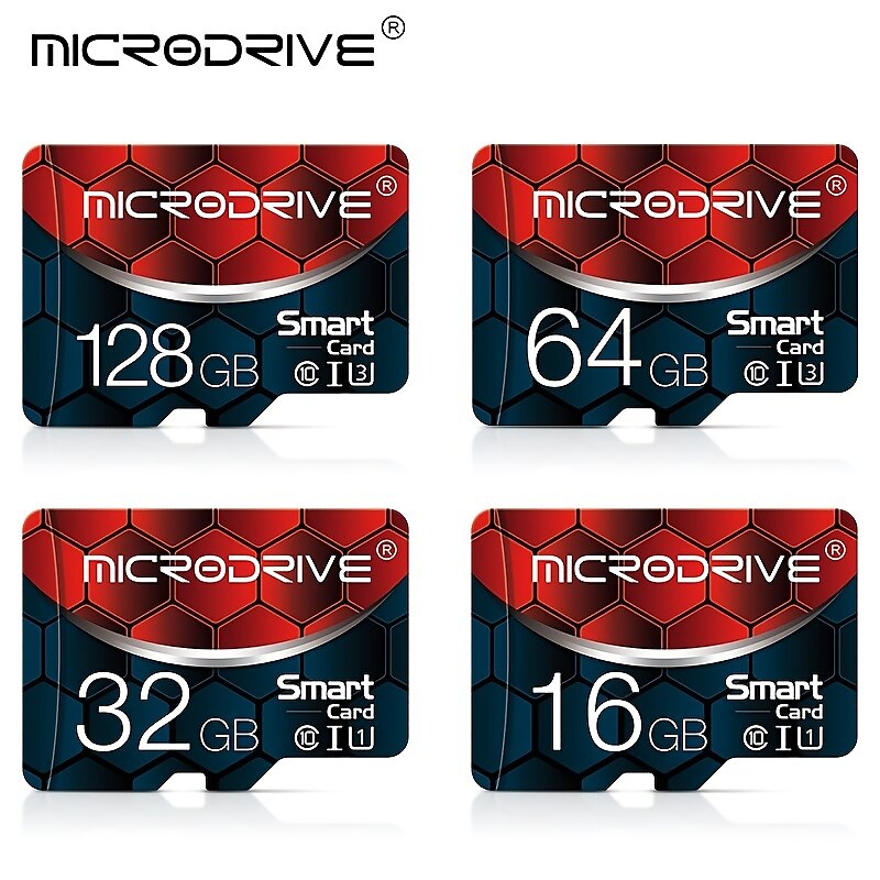 Memory Card Class 10 High Speed 128GB 64GB 32GB 16GB SD U3 TF Memory Card Flash Micro Tf SD Card Storage Expansion SD Adapter for Smart Phone DVR 2025 - $14.99 –P5