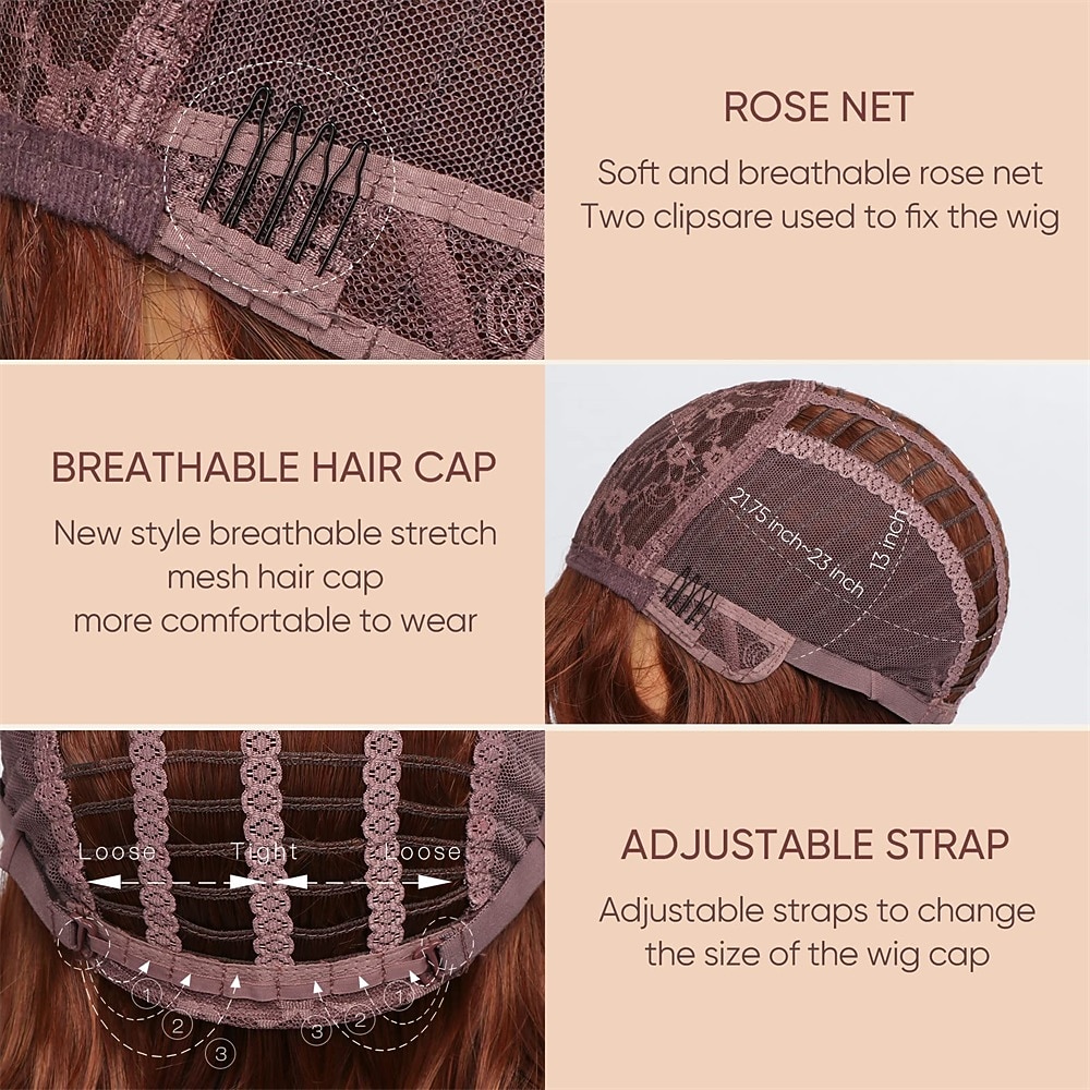 korte wit zilveren pruiken voor vrouwen ombre zwart en grijs krullend pruik met pony halflang synthetisch haar water wave bob pruik grijze kleurrijke pruiken 2025 - $24.99 –P12