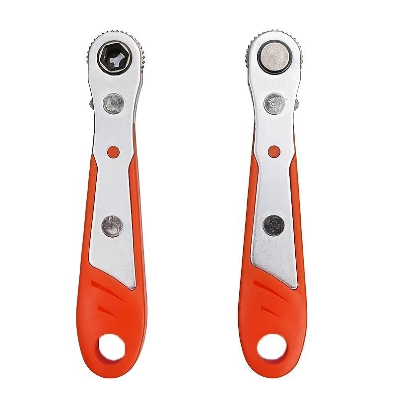 1 jeu de clé à cliquet hexagonale avec un embout de tournevis, mini outils à douille à dégagement rapide de 1/4 pouce, clé de réparation de poignée domestique tournevis pour véhicule automobile de 2025 ? $7.99 –P7