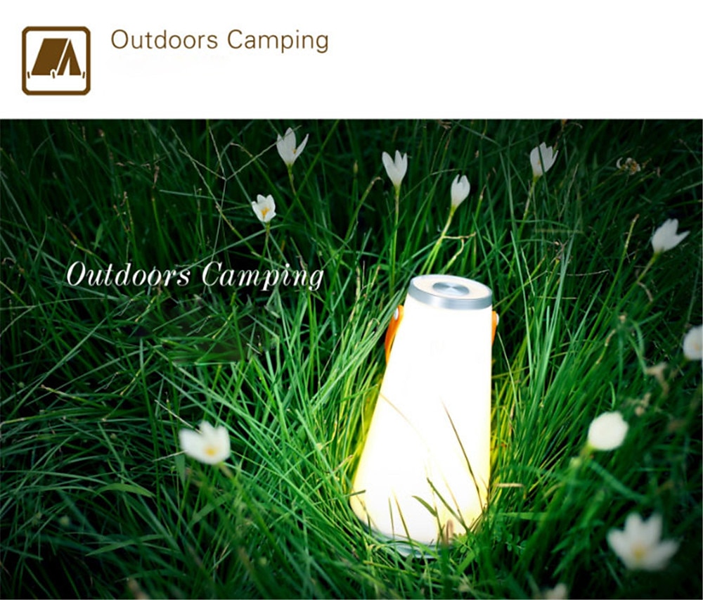 LED Camping Lights Portable LED Lantern Hanging Tent Lamp USB Touch Switch Rechargeable Night Light for Bedroom Living Room Camping light 2025 - $21.99 –P8