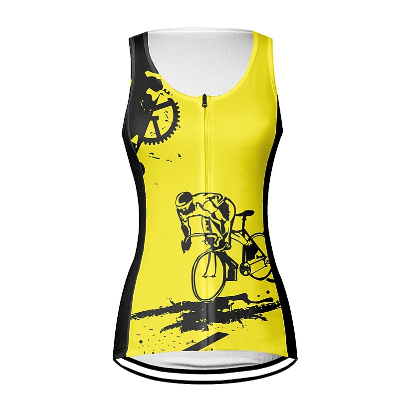 Per donna Gilet da ciclismo Maglia da ciclismo Senza maniche Bicicletta Gilet / Gilet Maglietta / Maglia Superiore con 3 tasche posteriori Ciclismo da montagna Cicismo su strada Traspirante del 2025 a $20.79 –P8