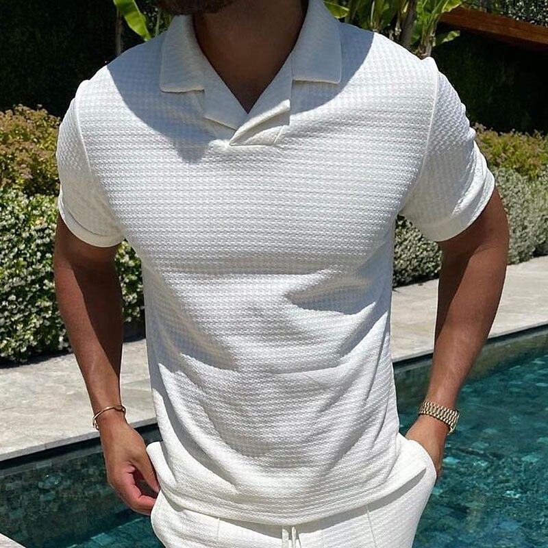 cuban collar polo