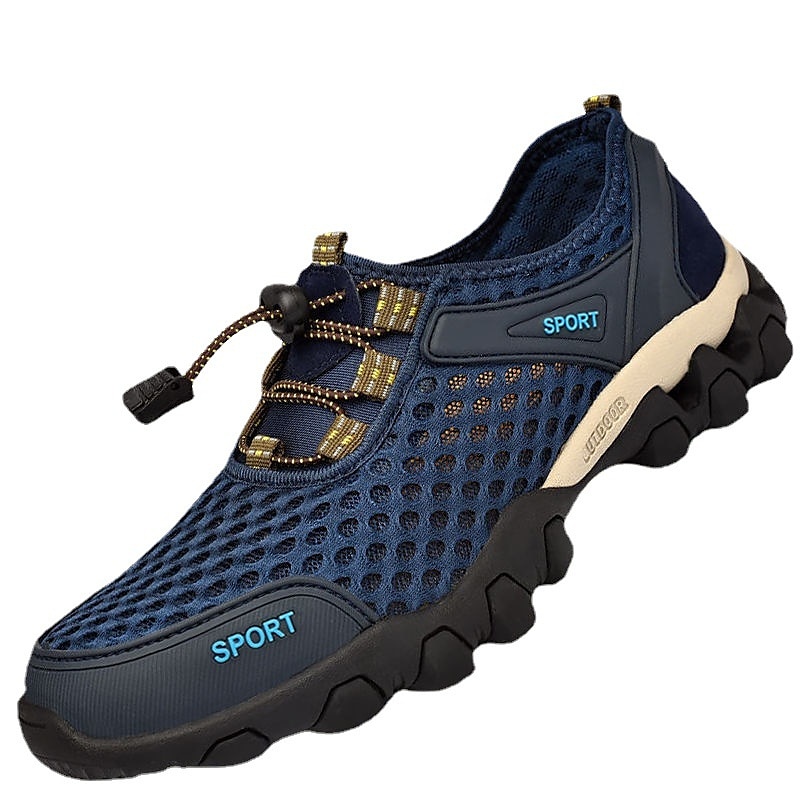 pustende mesh joggesko for menn – lette, sklisikre utendørs atletiske joggesko for fotturer, fotturer og vannsport 2025 - $32.99 –P5