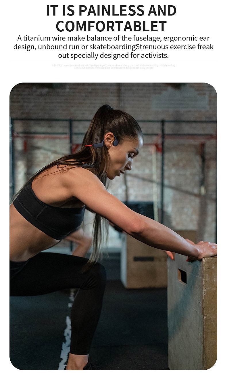 Bone Conduction Bluetooth Earphones - IPX8 Waterproof MP3 Player, 32GB Memory, HiFi Ear-Hook Headphones with Mic for Swimming​ 2025 - $55.99 –P13
