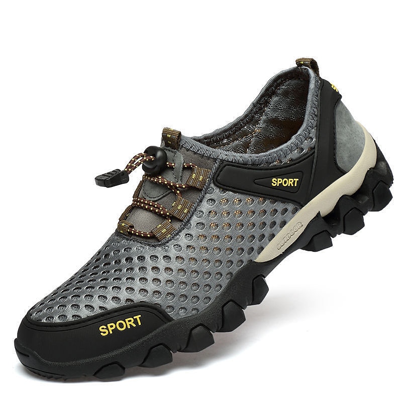 pustende mesh joggesko for menn – lette, sklisikre utendørs atletiske joggesko for fotturer, fotturer og vannsport 2025 - $32.99 –P3