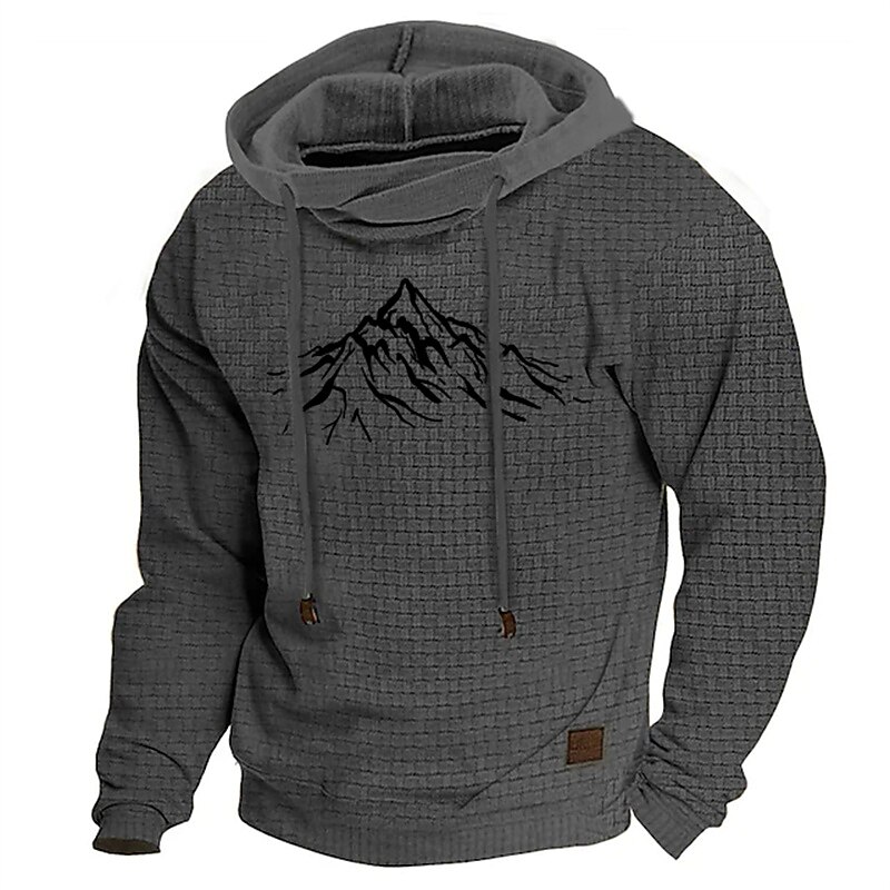 Herren Einfarbig Kapuzensweatshirt Kapuzenshirts Pullover Streetwear Sportbekleidung Langarm Mit Kapuze Sport & Outdoor Lässig Streetwear Schwarz Weiß Kordelzug Herbst Winter Designer 2025 - $31.99 –P4