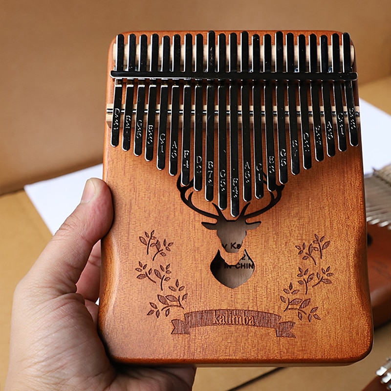 21 מפתחות kalimba מתנות חג המולד הטובות ביותר לילדים מבוגרים ומתחילים 2025 - $38.99 –P6
