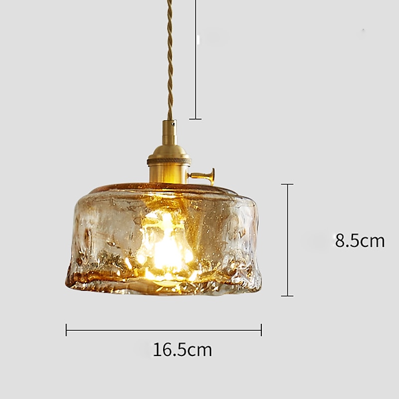 LED Pendant Light Mini Glass Copper Pendant Ceiling Hanging Light with Glass Shade Clear Glass Pendant Lighting for Bedroom Living Dining Room Kitchen 2025 - $148.99 –P15