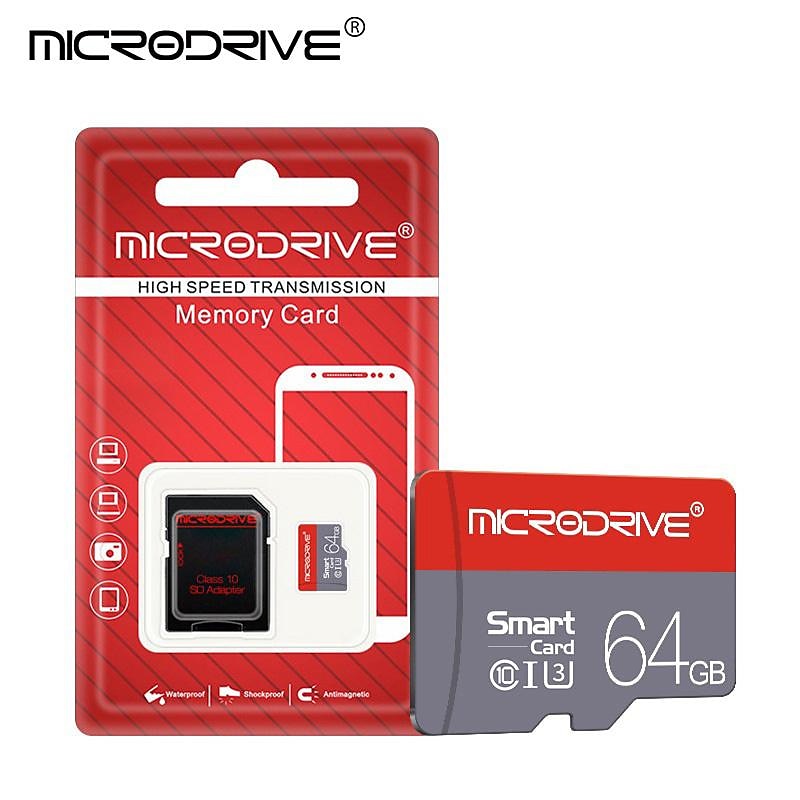 Speicherkarte der Marke Microdrive 32 GB 64 GB 128 GB SDXC/SDHC Mini-SD-Karte Klasse 10 TF Flash-Mini-SD-Karte für Smartphone/Kamera 2025 - $14.99 –P10