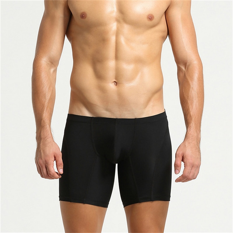 Per uomo 1 PC Boxer Slip Elastene Misto cotone / sintetico Lavabile Comodo Liscio A vita bassa Nero Bianco del 2025 a $10.99 –P2