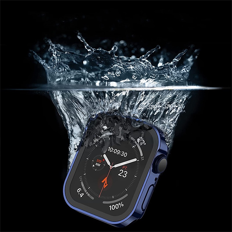 2025年 スクリーンプロテクター付き時計ケース と互換性があります Apple Watch Ultra 49mm / Series 8 7 41mm 45mm / Series 6 5 4 SE 40mm 44mm 耐衝撃 ハードPC 腕時計 カバー コレクション – $11.99 –P9