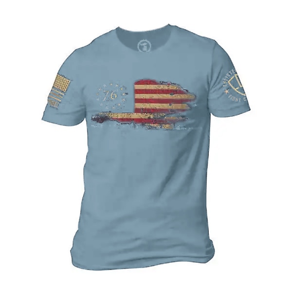 Jour des vétérans T-shirt homme patriote patriote vétéran 100% coton graphique T shirt chemise confortable tee extérieur street mode designer vêtements S M L XL XXL de 2025 ? $15.99 –P11