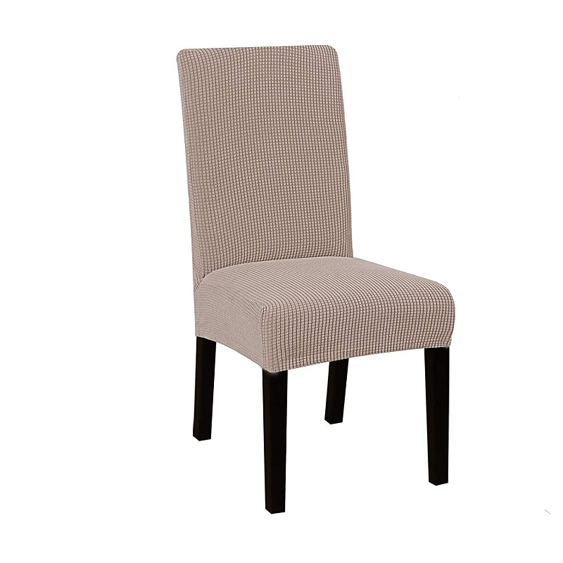 Capa de cadeira de jantar repelente de água capa elástica para assento de cadeira elastano com protetor elástico inferior para sala de jantar cerimônia de casamento durável lavável de 2025 por $5.99 –P9