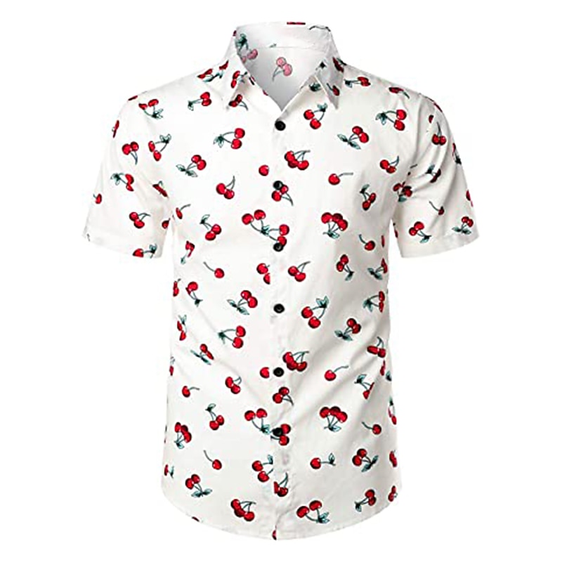 Per uomo A foglia Frutta Banana Camicia Camicia hawaiana Camicia Aloha Maniche corte Camicia Collo ripiegabile Tropicale Di tendenza Hawaiano Strada Informale Hawaiano Nero Bianco Giallo S M L del 2025 a $24.99 –P9