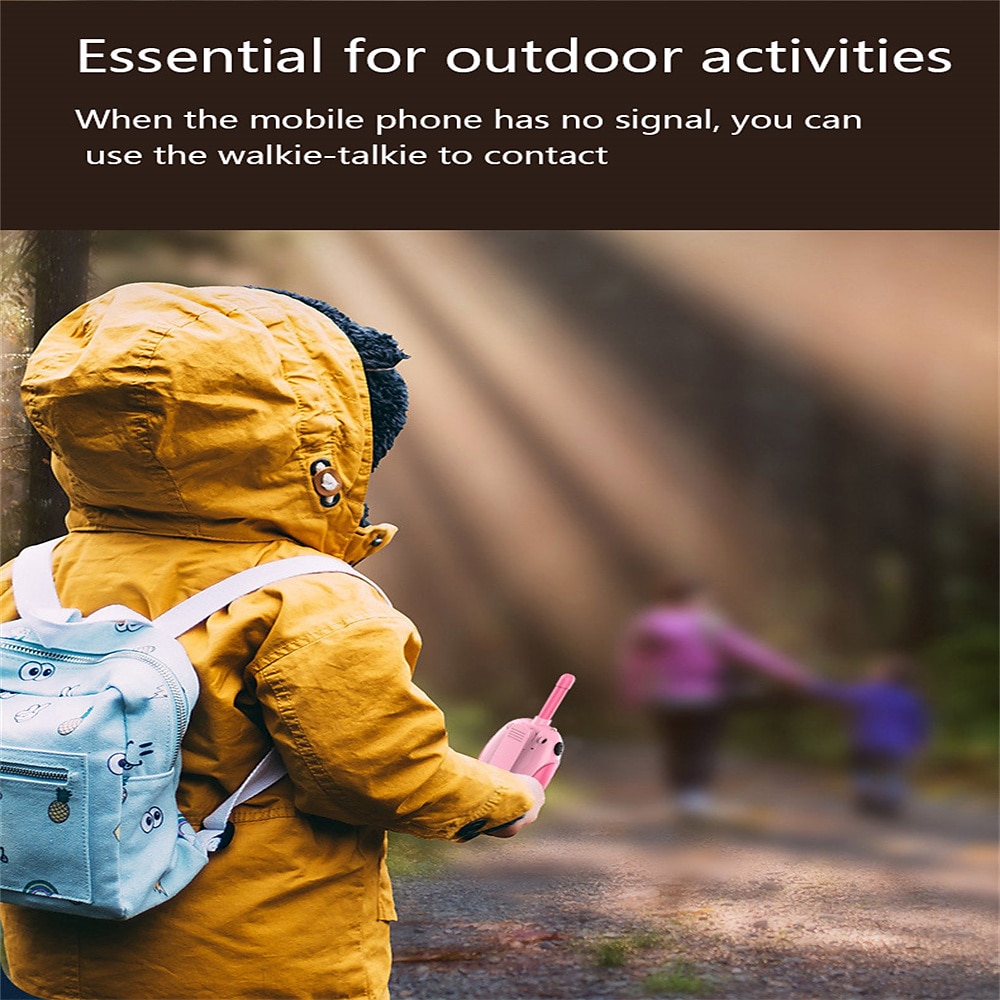 2PCS 3-5km Range Two Way Long Range Walkie Talkies Radio Interphone Toys Outdoor Walking Camping Gifts 2025 - $28.99 –P13