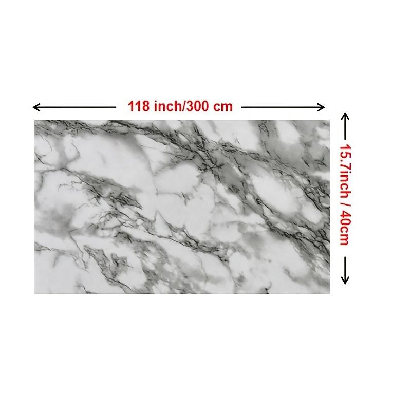 Papéis de parede legais mural de parede papel de parede de mármore decoração de casa revestimento de parede contemporâneo, material de pvc/vinil mural autoadesivo, revestimento de parede de quarto de 2025 por $10.49 -P1