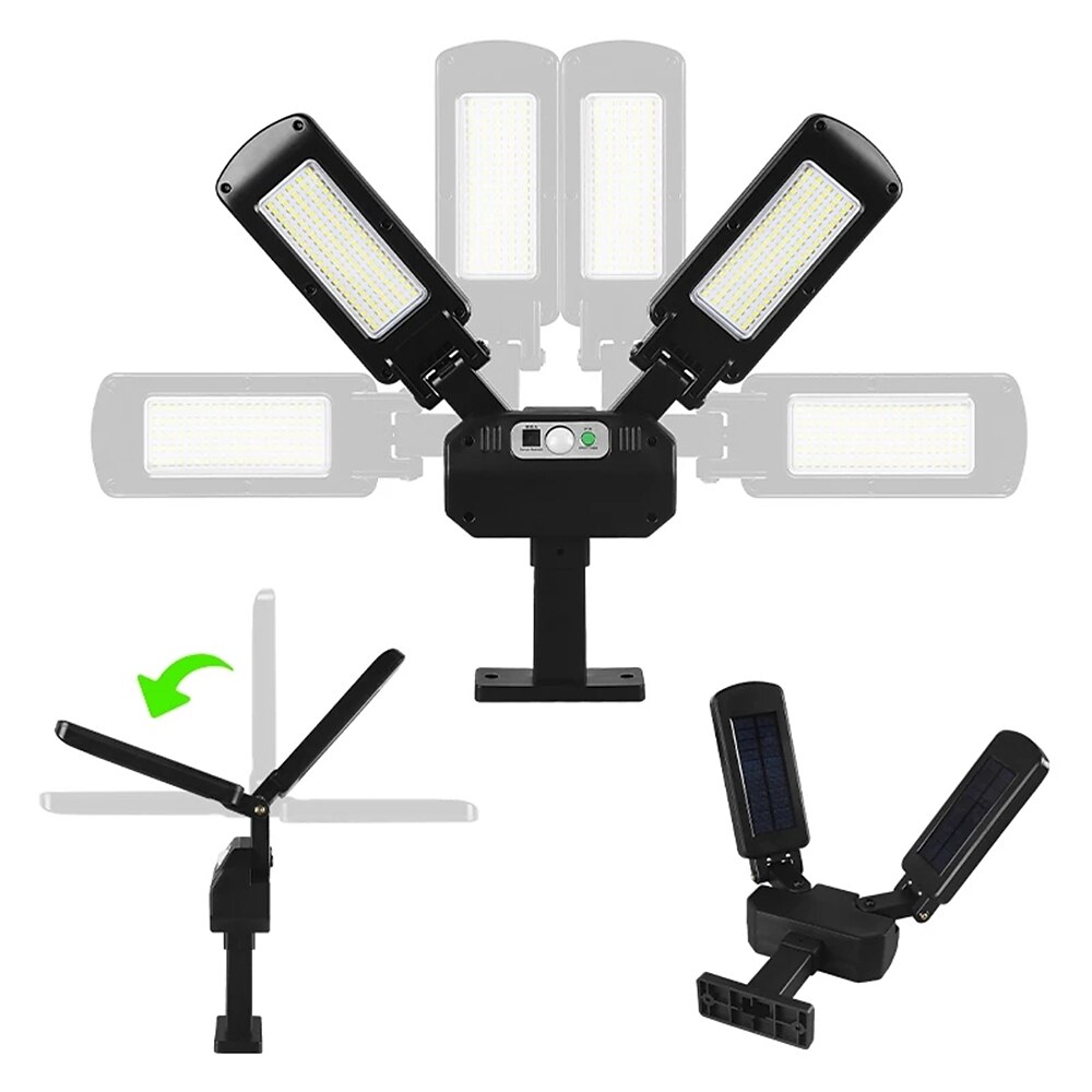 lampione solare per esterni lampada da parete a doppia testa con 3 modalità impermeabile sensore di movimento pir illuminazione di sicurezza per giardino patio portico garage 1pz del 2025 a $44.99 –P1