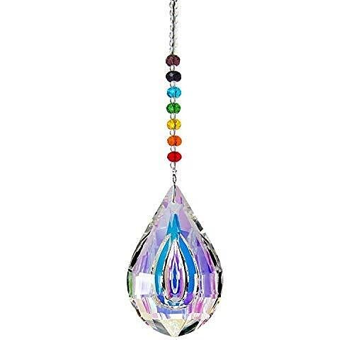 1PC Crystal Suncatcher Colorful Crystal Pendant Chandelier Rainbow Create Hanging Ornament Wall Hanging Tree Window Prism Ornament for Room Home Office Garden Decor 2025 - $8.49 –P6