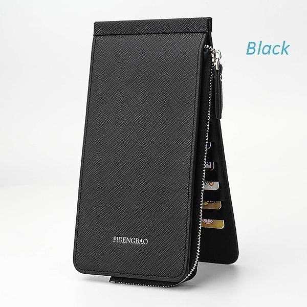 RFID Blokkerende Bifold Multi Kaart Case Portemonnee Met Ritszak Mannen/Vrouwen Kaartenhouder Portemonnee 2025 - $20.99 –P5