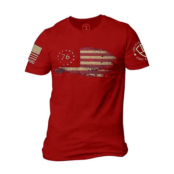 Jour des vétérans T-shirt homme patriote patriote vétéran 100% coton graphique T shirt chemise confortable tee extérieur street mode designer vêtements S M L XL XXL de 2025 ? $15.99 –P14