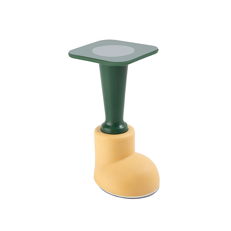 Opritor de ușă anti-coliziune Opritor de ușă creativ din silicon Opritor de ușă superior de toaletă fără perforare Opritor de ușă de toaletă nou silențios 2025 - $9.99 –P6