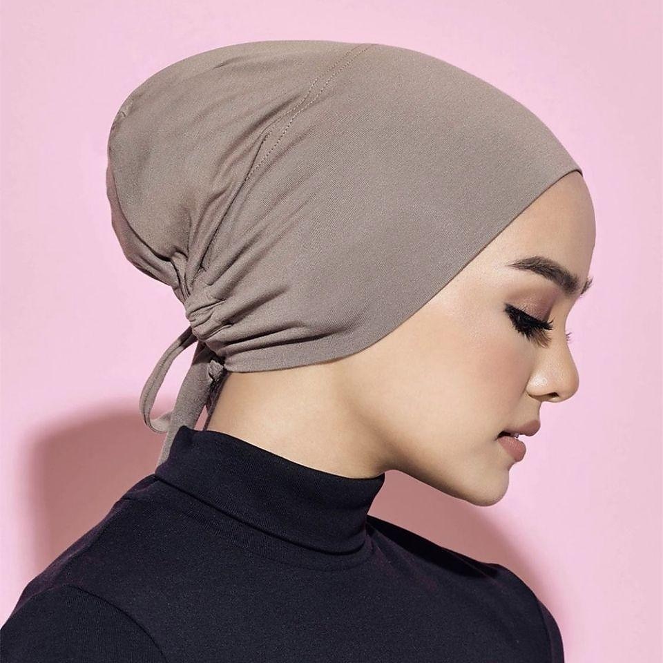 Muslim Underscarf Women Veil Hijab Bonnet Solid Color Scarf Turbans Head scarves For Female Hijab Cap Islamic Hat Turbante Mujer 2025 - $13.49 –P4