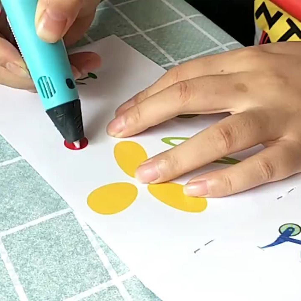 Crayon 3D bricolage impression 3D stylo faisant graffiti fil pla art graphique enfants jouet festival cadeau d'anniversaire pour cadeaux de noël de 2025 ? $35.99 –P18