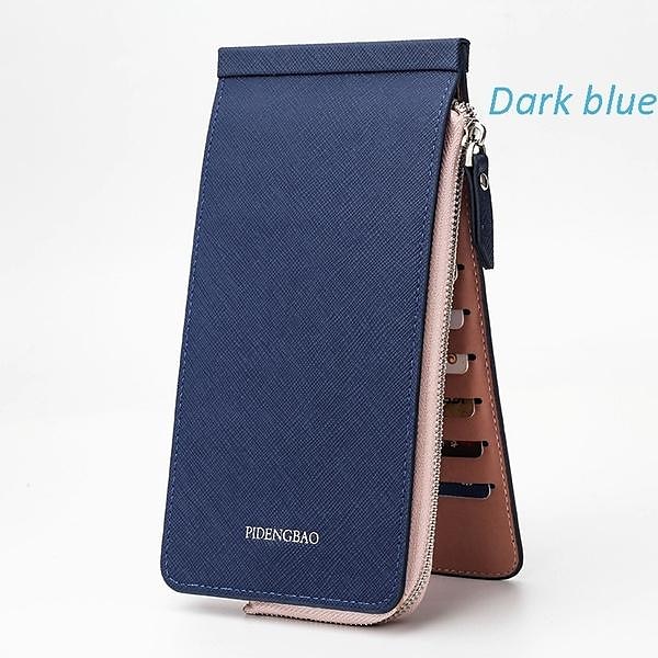 RFID Blokkerende Bifold Multi Kaart Case Portemonnee Met Ritszak Mannen/Vrouwen Kaartenhouder Portemonnee 2025 - $20.99 –P6