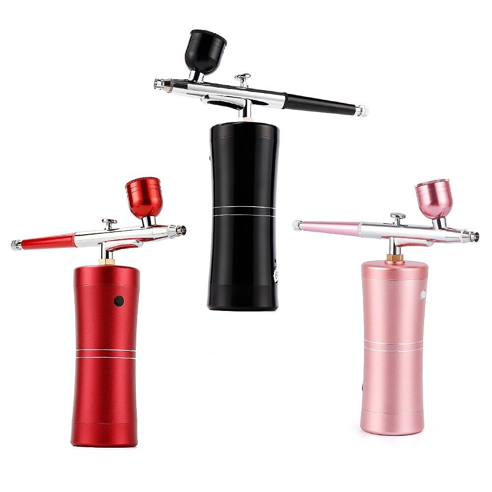 Airbrush Kit Mini Portable Handheld Compressor With Air Brush Spray Gun For Makeup Cake Decorating Model Coloring Manicure Tattoo Drawing Art 2025 - $38.99 –P1