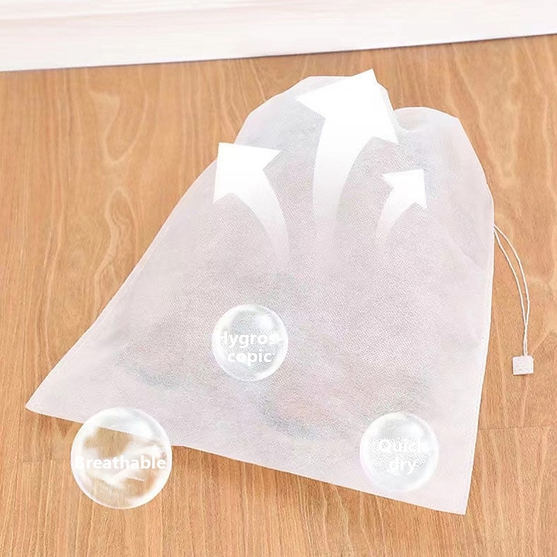 20 stücke schuhe aufbewahrungstasche schrank schuhorganisator vlies reise tragbare tasche wasserdichte tasche kleidung klassifiziert hängende taschen 2025 - $8.99 –P2